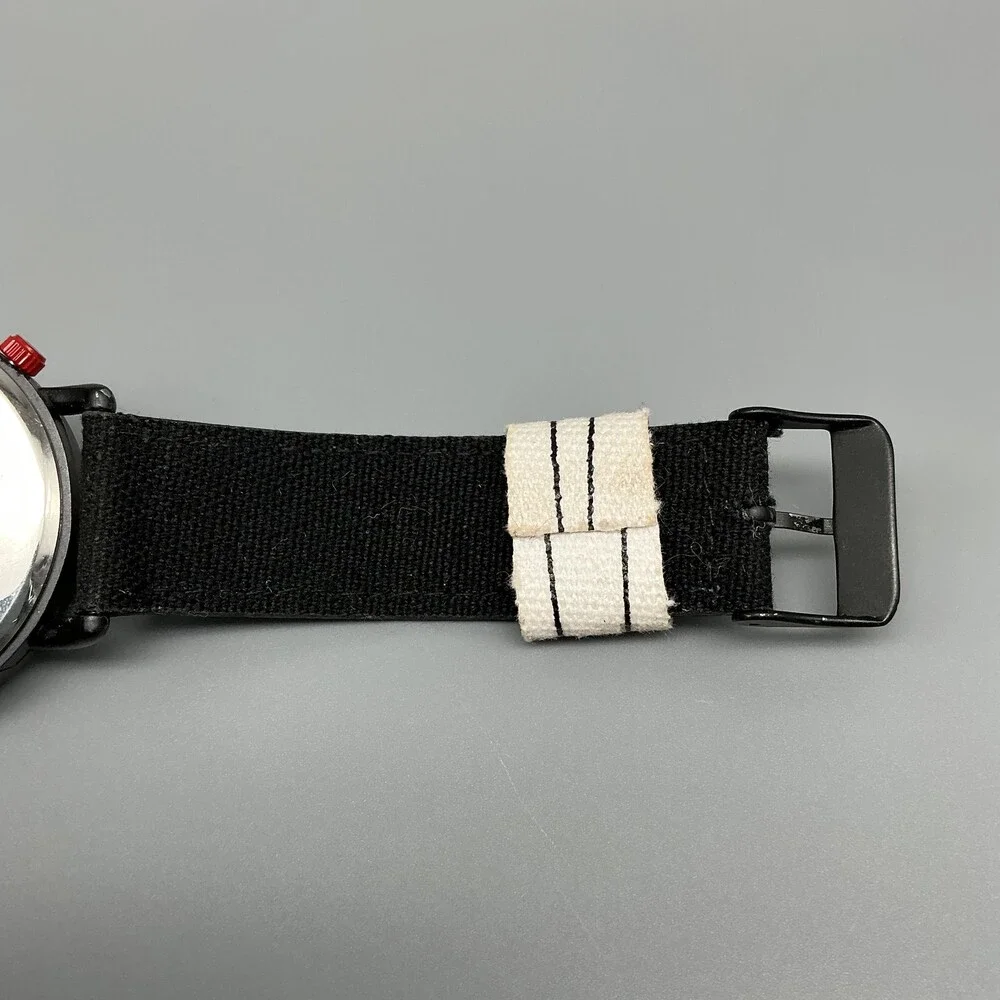 Bleach Loot Crate Exclusive Mens Watch 42mm Anime Black Red Canvas New Battery